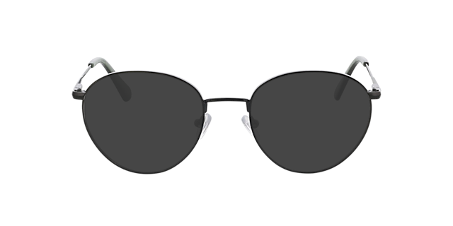 Lyon Groen & tweelaags kaki bruin MetaalEyeglass Frames van B24, met getinte lenzen