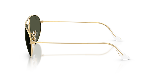 Explorer IV Legend Gold MetaalSunglass Frames van B24, Zijaanzicht