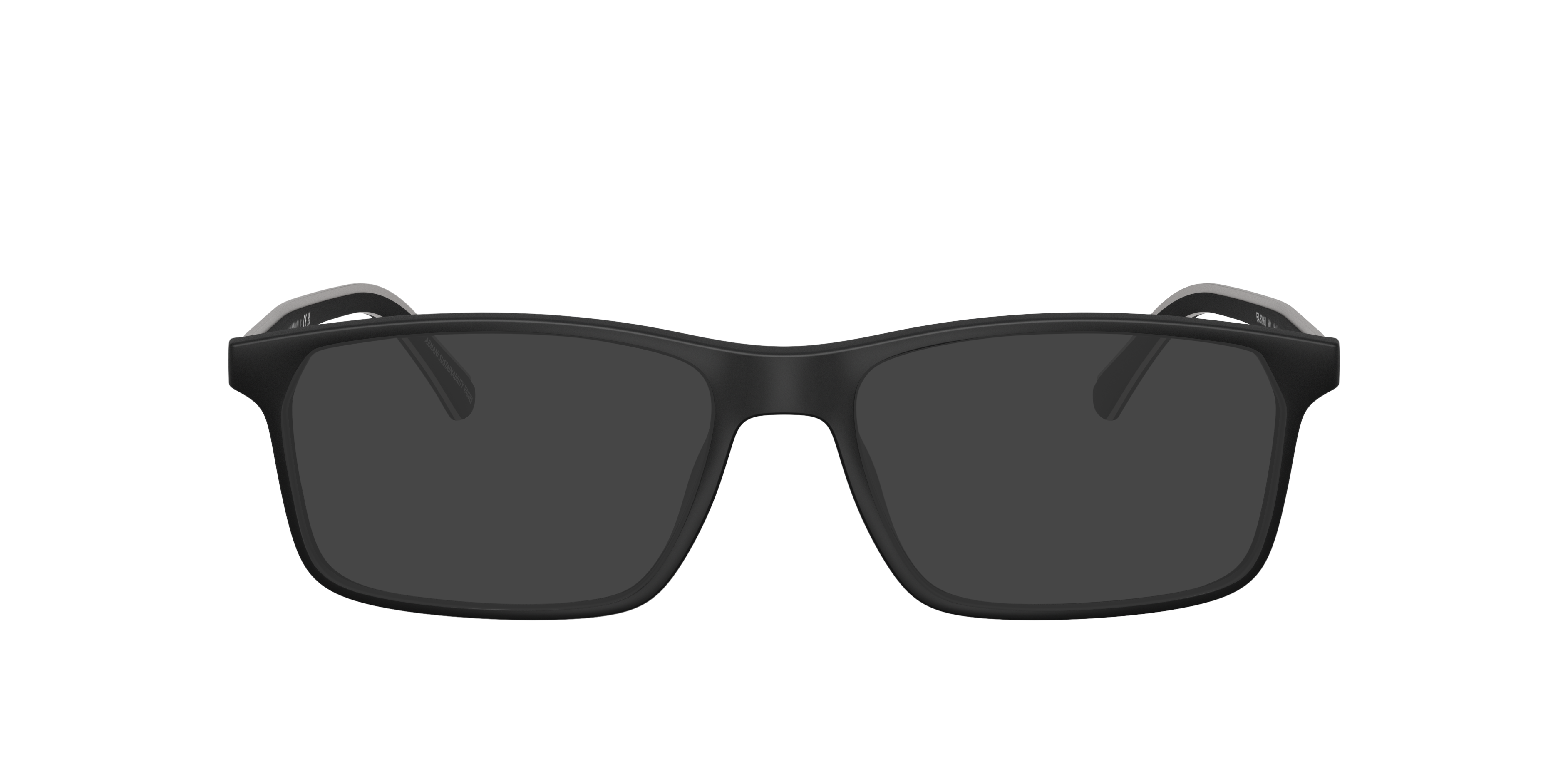 EA3266U Matzwart KunststofEyeglass Frames van B24, met getinte lenzen