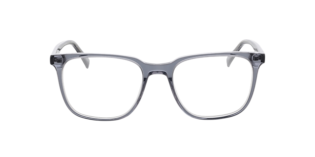 Baker Tweelaags kristal grijs & kristal AcetaatEyeglass Frames van B24, Vooraanzicht