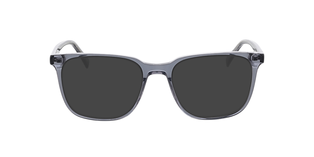 Baker Tweelaags kristal grijs & kristal AcetaatEyeglass Frames van B24, met getinte lenzen