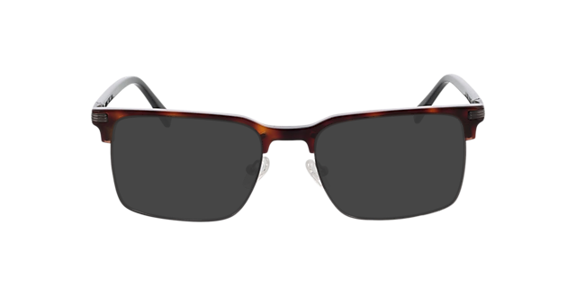 Irvine Havana MetallEyeglass Frames von B24, mit getönten Gläsern