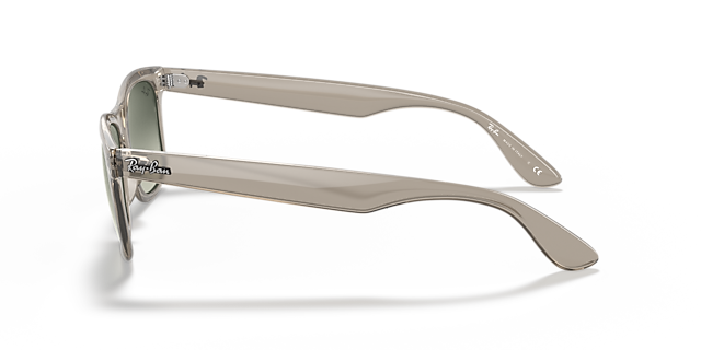 RB4640 Grau transparent KunststoffSunglass Frames von B24, Seitenansicht