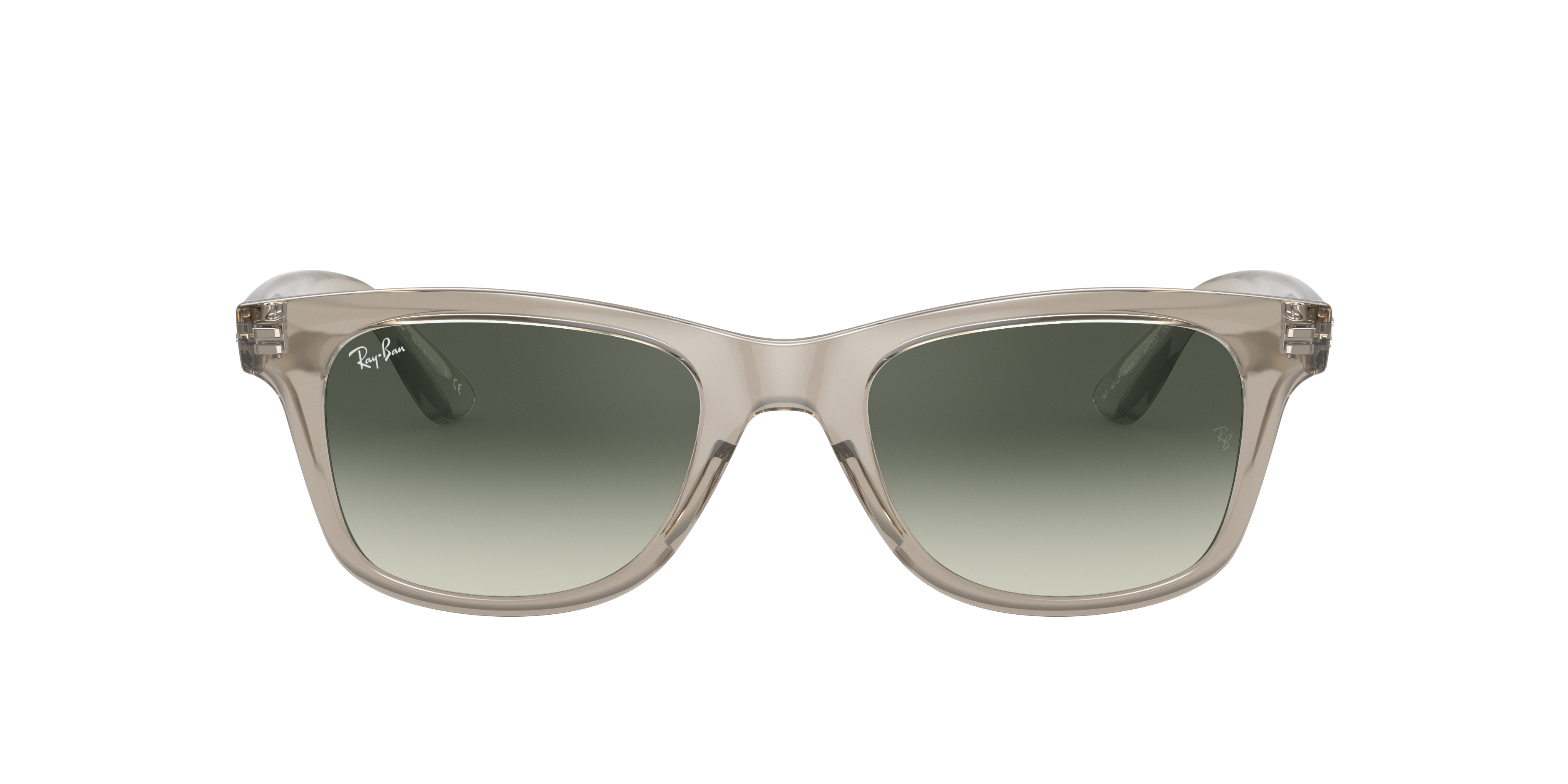 RB4640 Grau transparent KunststoffSunglass Frames von B24, mit getönten Gläsern