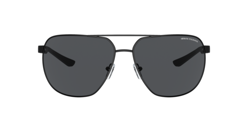 Armani Exchange - AX2047S, Herren, Matt Schwarz/Matte Blue/Matte Gunmetal, Größe: Large