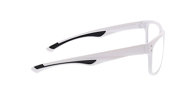 Pace White  &  Black KunststoffEyeglass Frames von B24, Seitenansicht