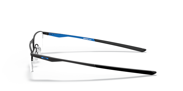 Socket 5.5 Cobalt Collection Schwarz satiniert MetallEyeglass Frames von B24, Seitenansicht