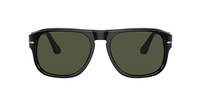 PO3310S Zwart AcetaatSunglass Frames van B24, met getinte lenzen