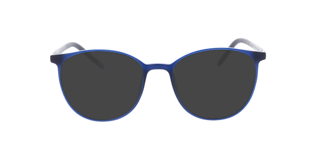 Conroe Matblauw KunststofEyeglass Frames van B24, met getinte lenzen