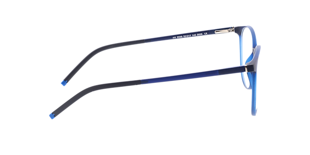 Conroe Matblauw KunststofEyeglass Frames van B24, Zijaanzicht