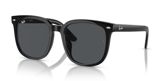 RB4401D Schwarz KunststoffSunglass Frames von B24, Dreiviertelansicht