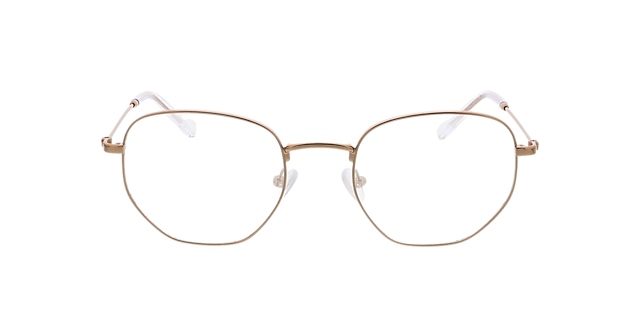 Halifax Copper  &  Crystal MetallEyeglass Frames von B24, Vorderansicht