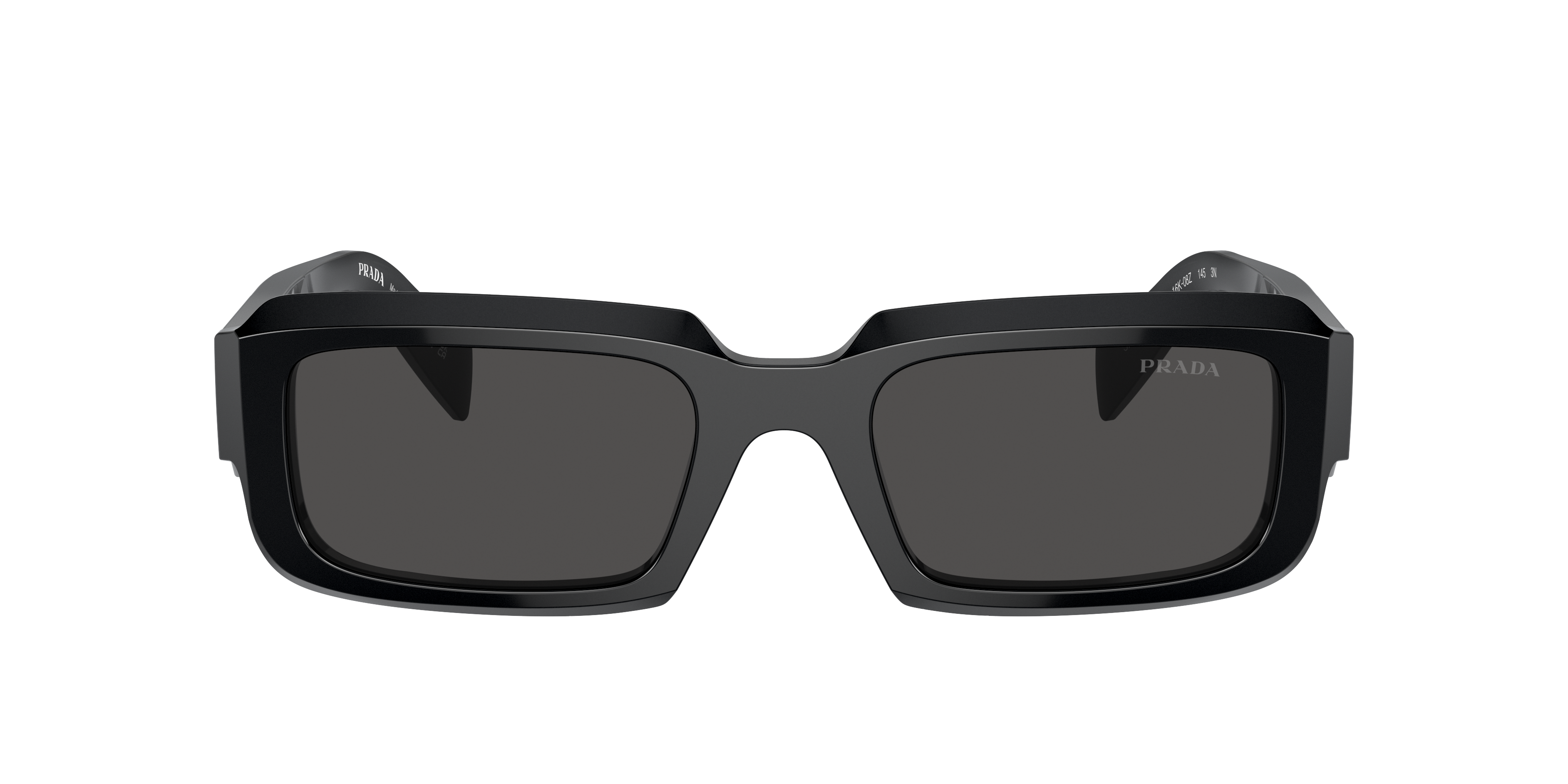 PR 27ZS Schwarz AcetatSunglass Frames von B24, mit getönten Gläsern