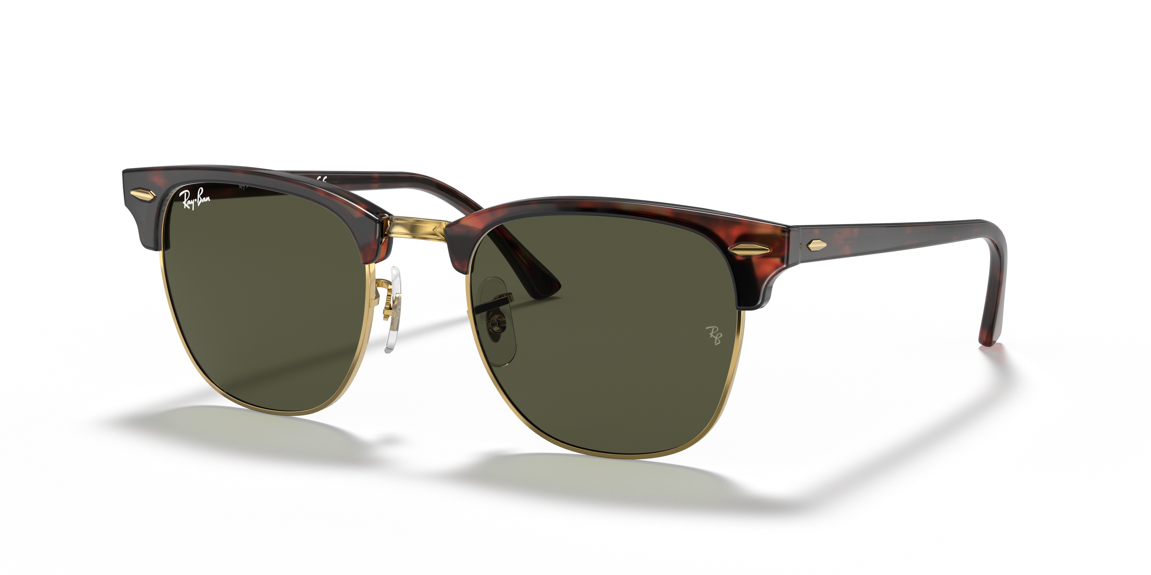 RB3016 Schildpatt auf Gold AcetatSunglass Frames von B24, Dreiviertelansicht