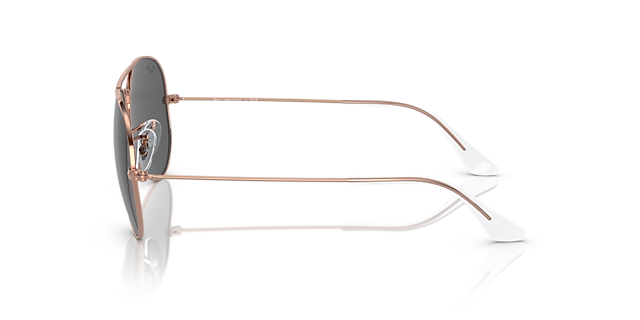 RB3025 Roségoud MetaalSunglass Frames van B24, Zijaanzicht