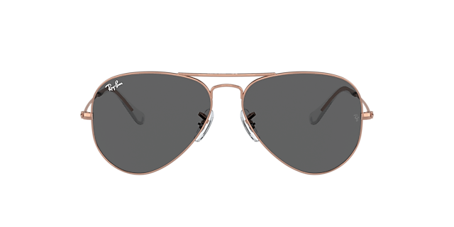 RB3025 Roségoud MetaalSunglass Frames van B24, met getinte lenzen