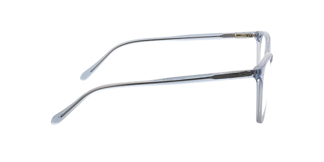 Nate Crystal Hellblau AcetatEyeglass Frames von B24, Seitenansicht