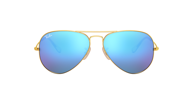 RB3025 Gold MetallSunglass Frames von B24, mit getönten Gläsern