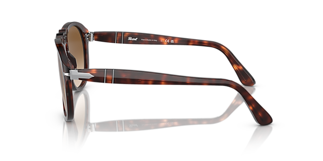 PO0649 Havana AcetaatSunglass Frames van B24, Zijaanzicht