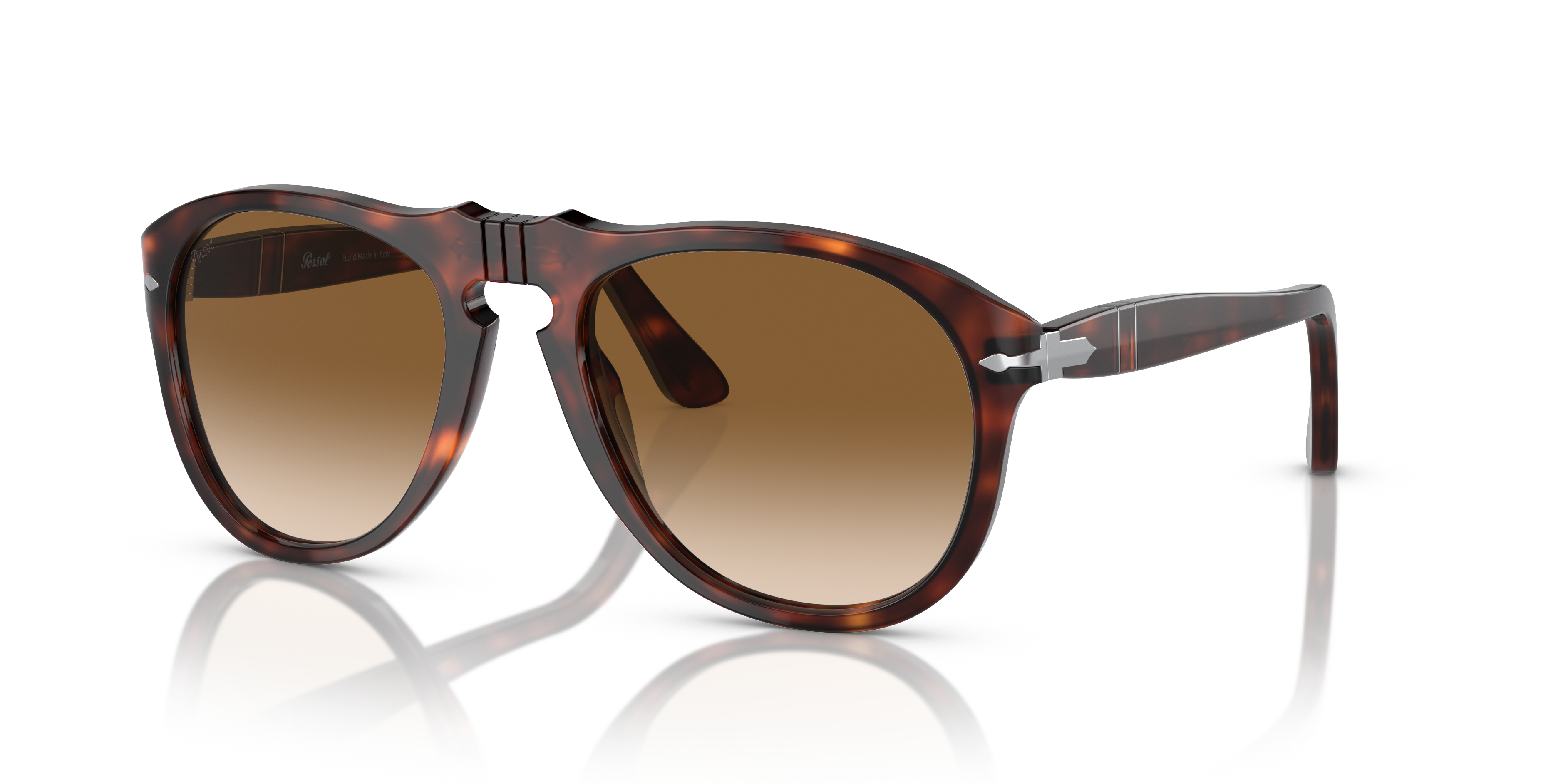 PO0649 Havana AcetaatSunglass Frames van B24, Hoekweergave