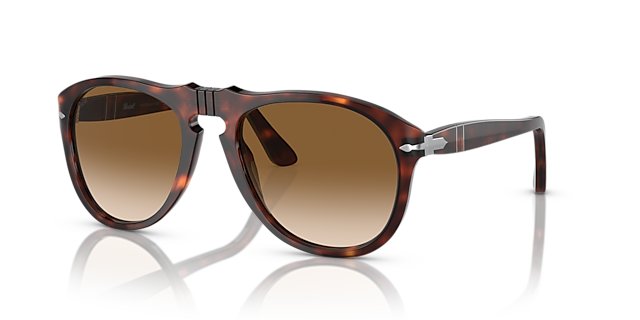PO0649 Havana AcetaatSunglass Frames van B24, Hoekweergave