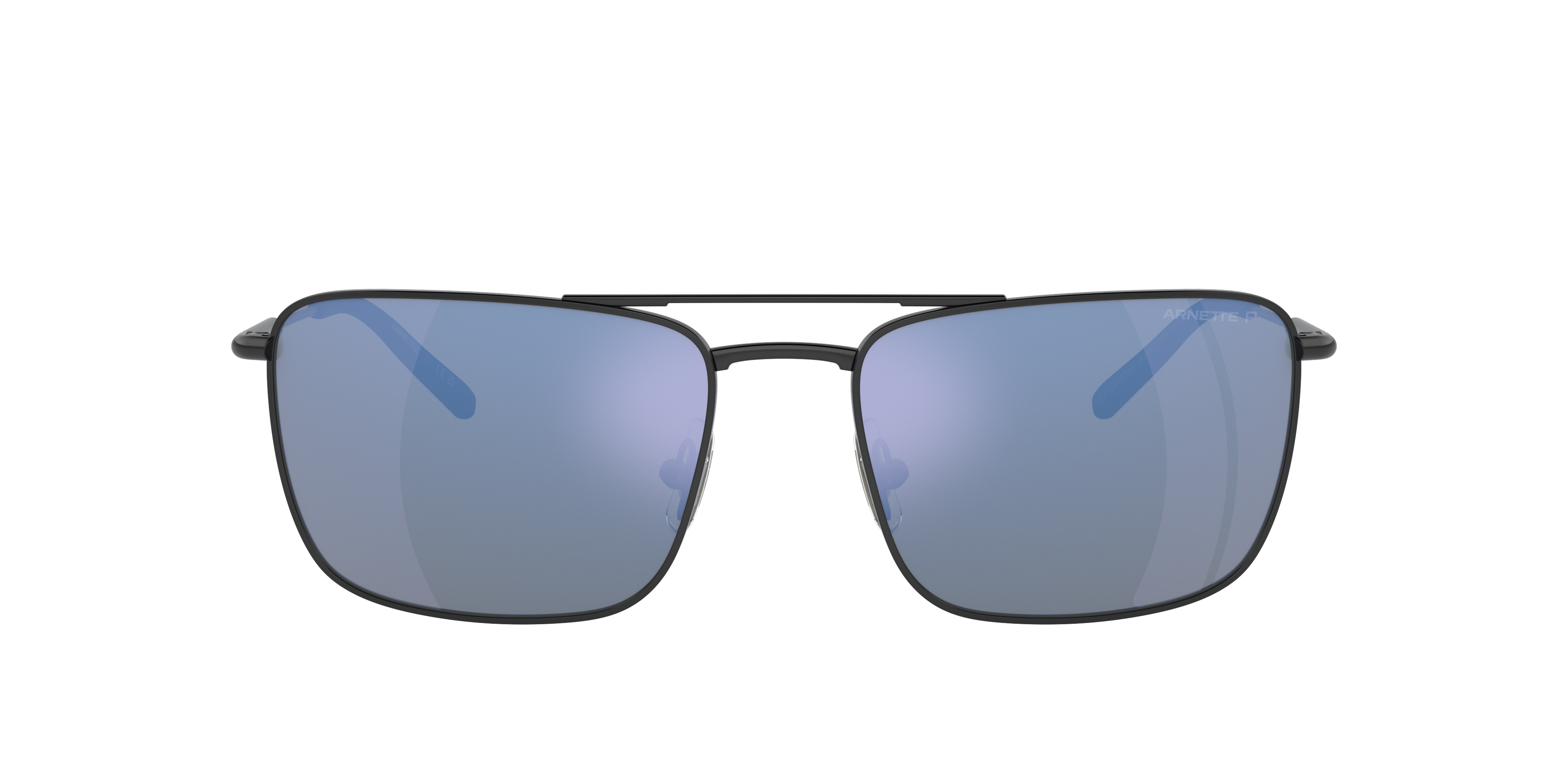 AN3088 Matzwart MetaalSunglass Frames van B24, met getinte lenzen