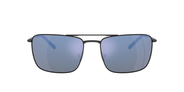 AN3088 Matzwart MetaalSunglass Frames van B24, met getinte lenzen