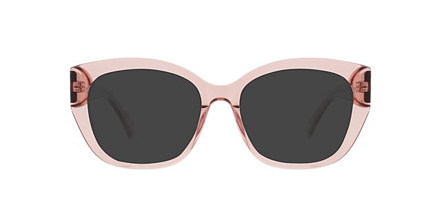 Kate CT Crystal Rosewood AcetatEyeglass Frames von B24, mit getönten Gläsern