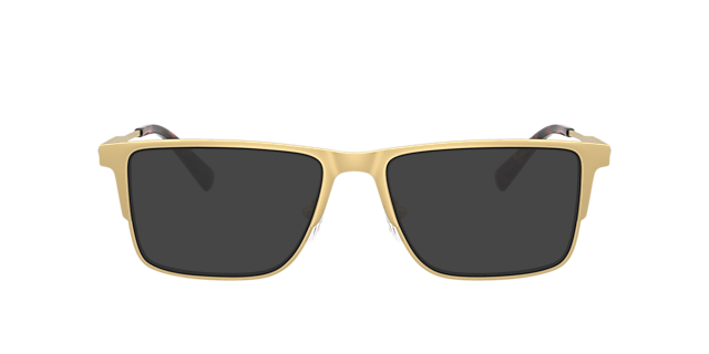 MK3097 Yellow Gold MetaalEyeglass Frames van B24, met getinte lenzen