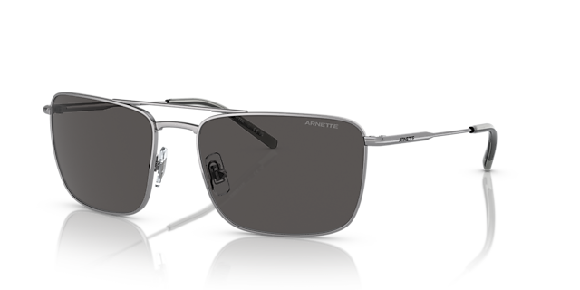 AN3088 Gunmetal MetallSunglass Frames von B24, Dreiviertelansicht