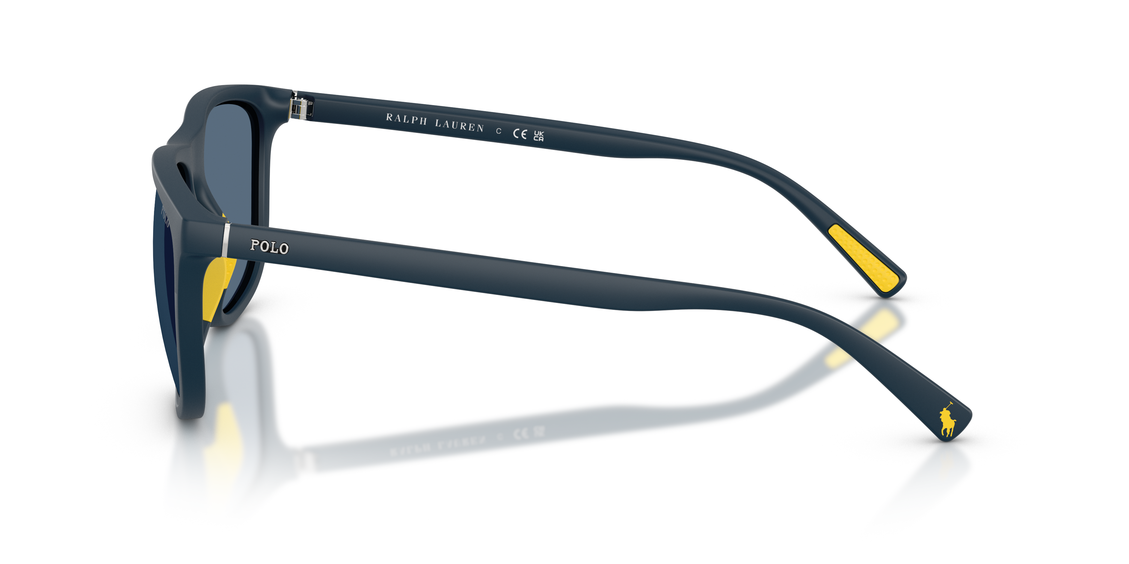PH4231U Marineblau matt KunststoffSunglass Frames von B24, Seitenansicht