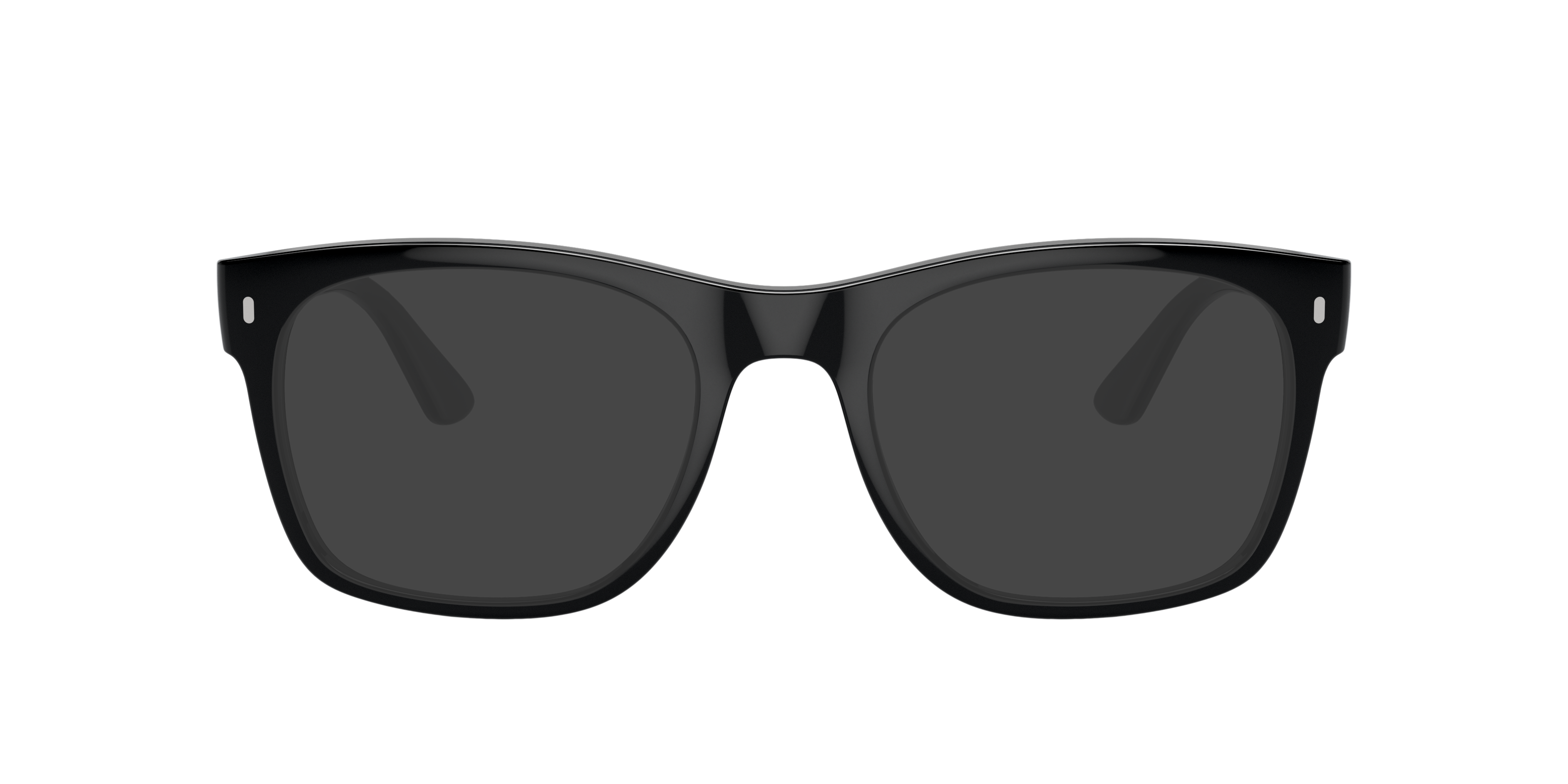 RB7228 Schwarz KunststoffEyeglass Frames von B24, mit getönten Gläsern