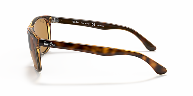 RB4181 Hellhavana KunststoffSunglass Frames von B24, Seitenansicht