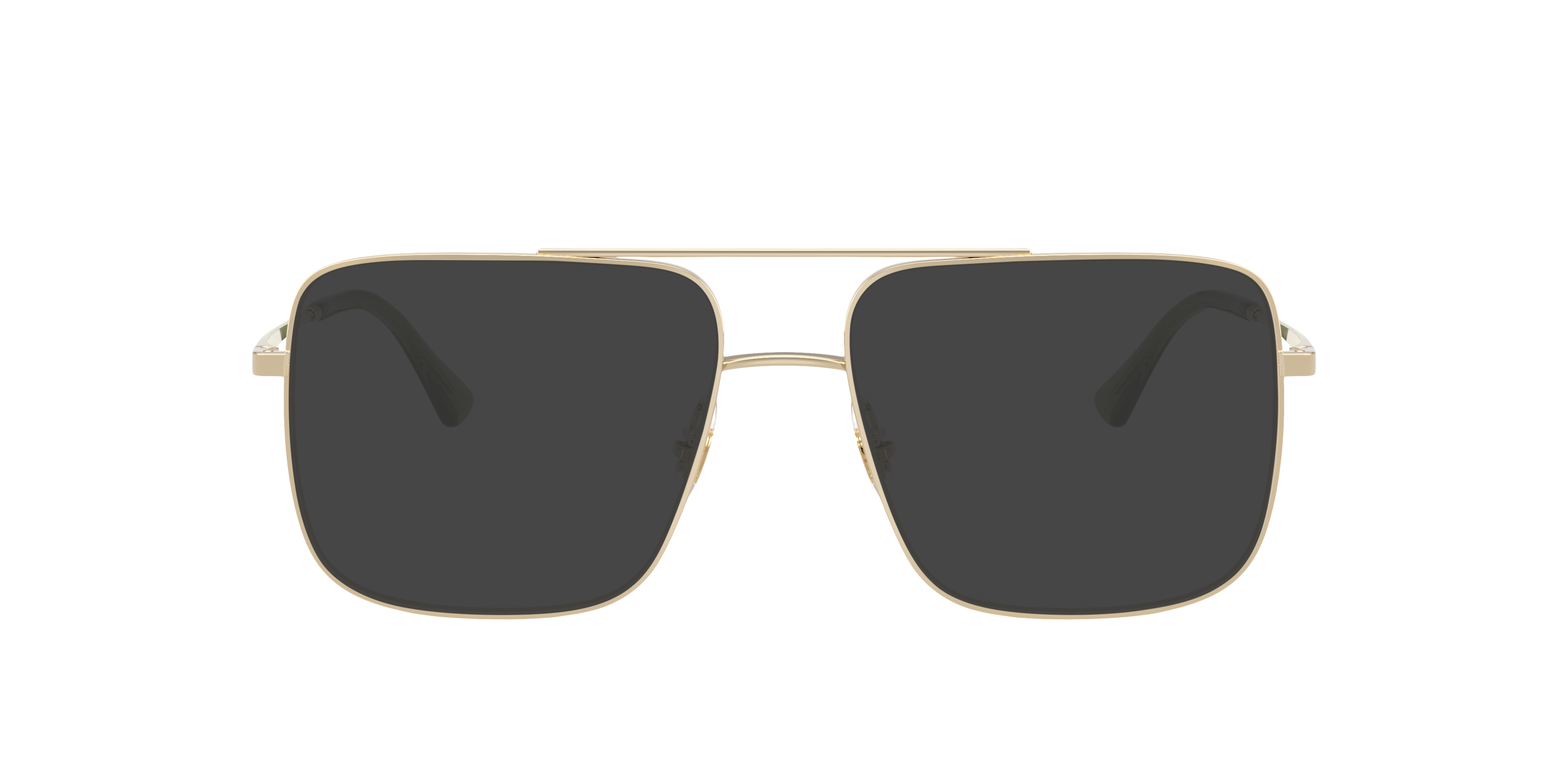 RB3758V Lichtgoud MetaalEyeglass Frames van B24, met getinte lenzen