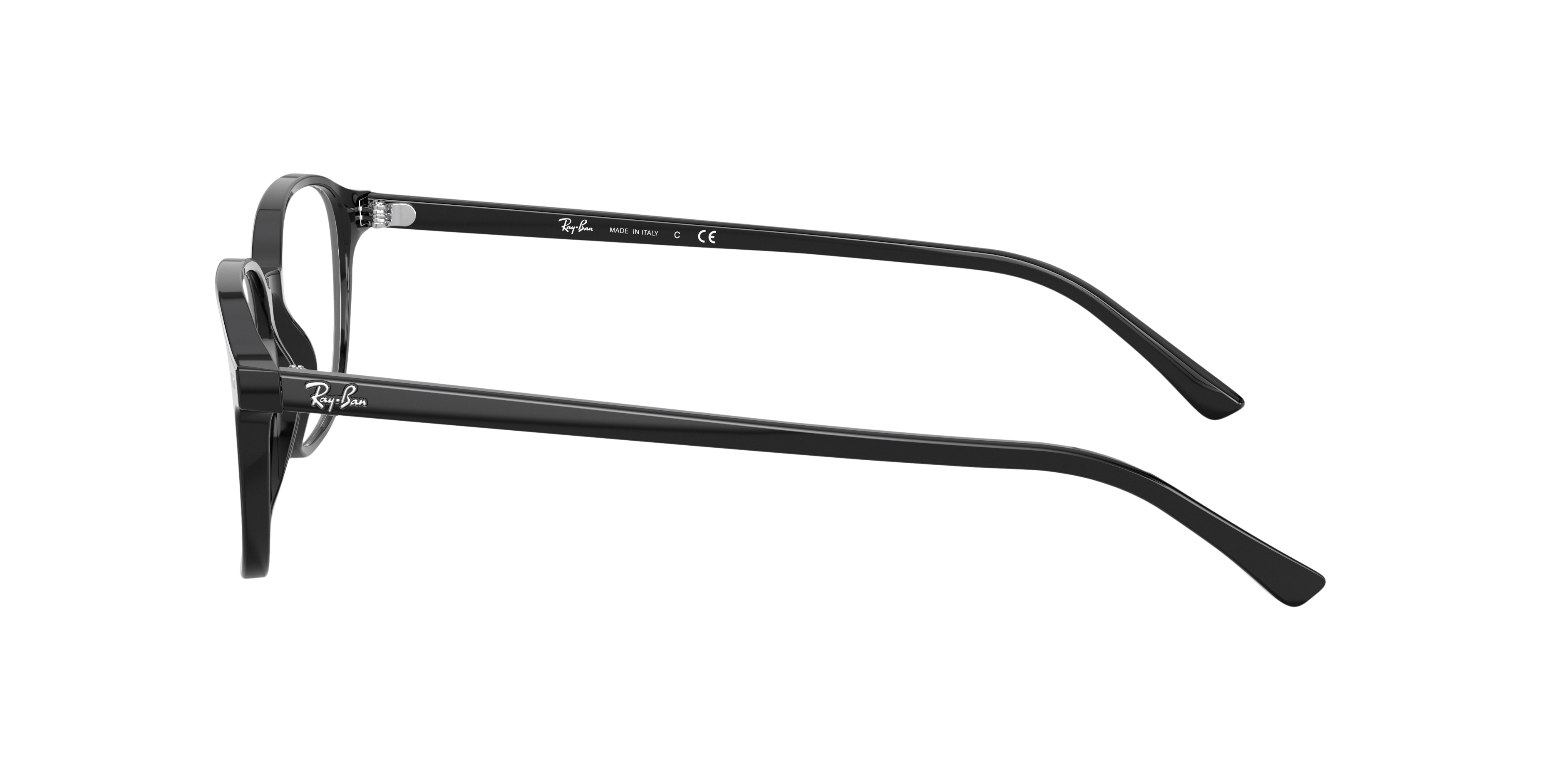 RB5393 Schwarz AcetatEyeglass Frames von B24, Seitenansicht