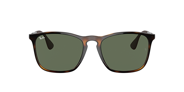RB4187 Licht Havana KunststofSunglass Frames van B24, met getinte lenzen