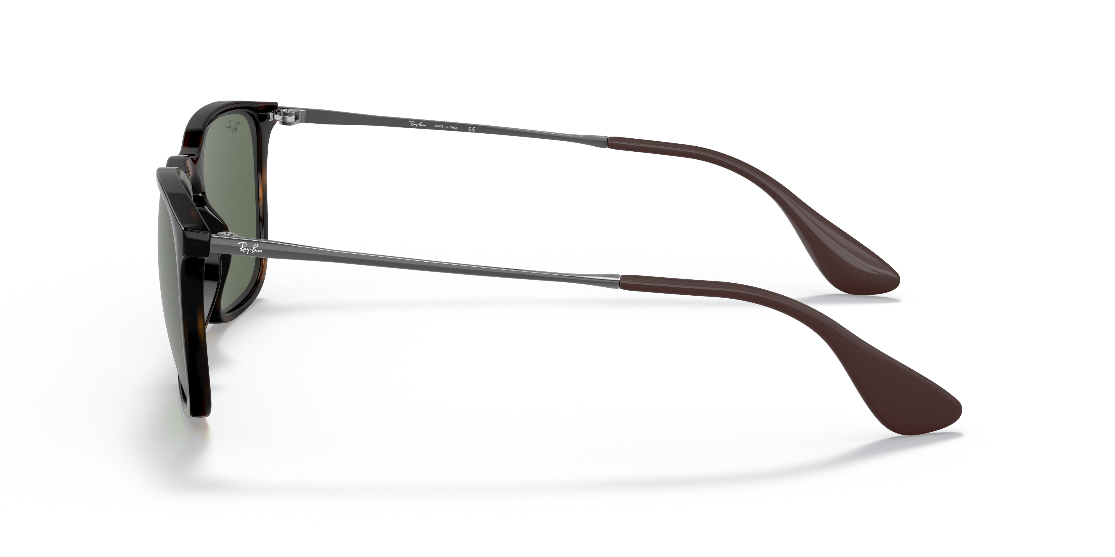 RB4187 Licht Havana KunststofSunglass Frames van B24, Zijaanzicht