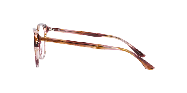 Diana Crystal Purple Horn AcetatEyeglass Frames von B24, Seitenansicht