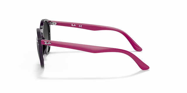 RB9064S Violett KunststoffSunglass Frames von B24, Seitenansicht