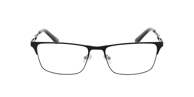 Porto Blue & Brown & Havana MetallEyeglass Frames von B24, Vorderansicht