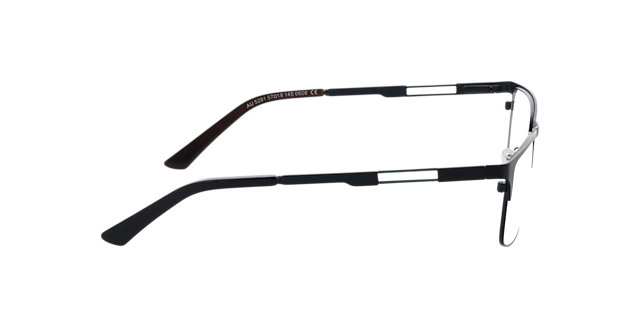 Porto Blue & Brown & Havana MetallEyeglass Frames von B24, Seitenansicht