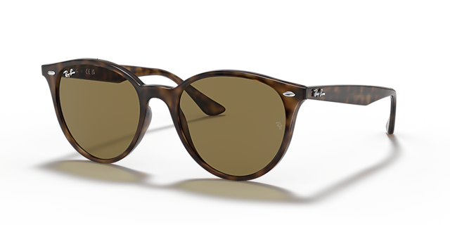 RB4305 Hellhavana KunststoffSunglass Frames von B24, Dreiviertelansicht