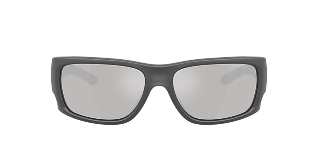 AN4345 Grey Matte Top & Shiny KunststoffSunglass Frames von B24, mit getönten Gläsern