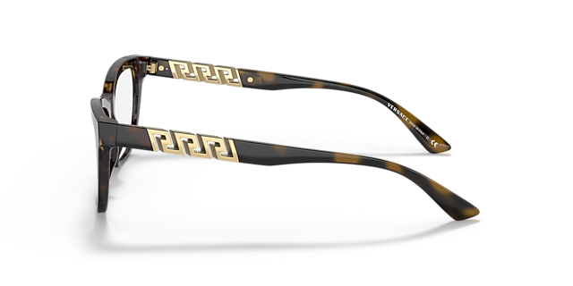 VE3318 Havana AcetatEyeglass Frames von B24, Seitenansicht