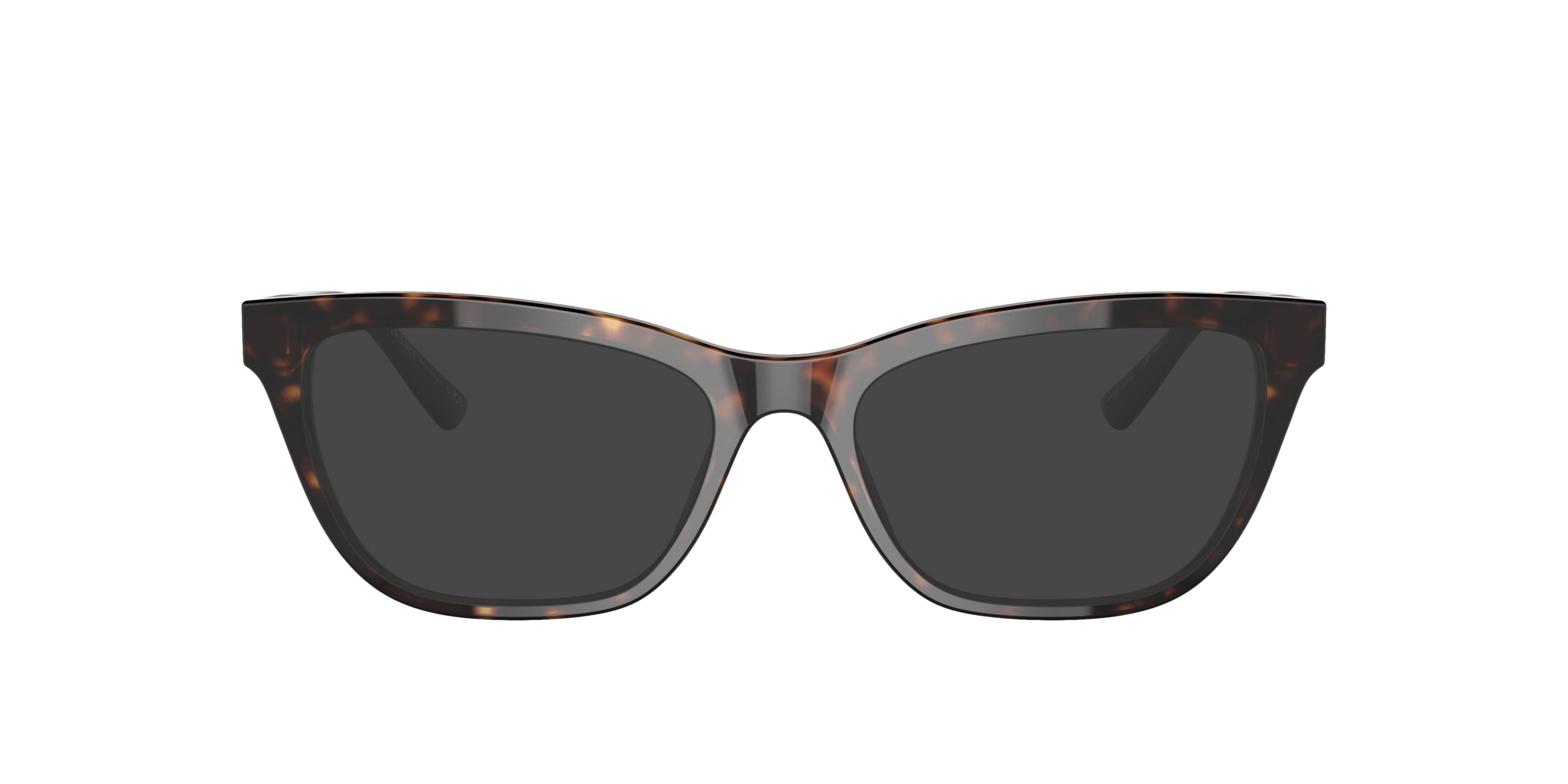 VE3318 Havana AcetaatEyeglass Frames van B24, met getinte lenzen