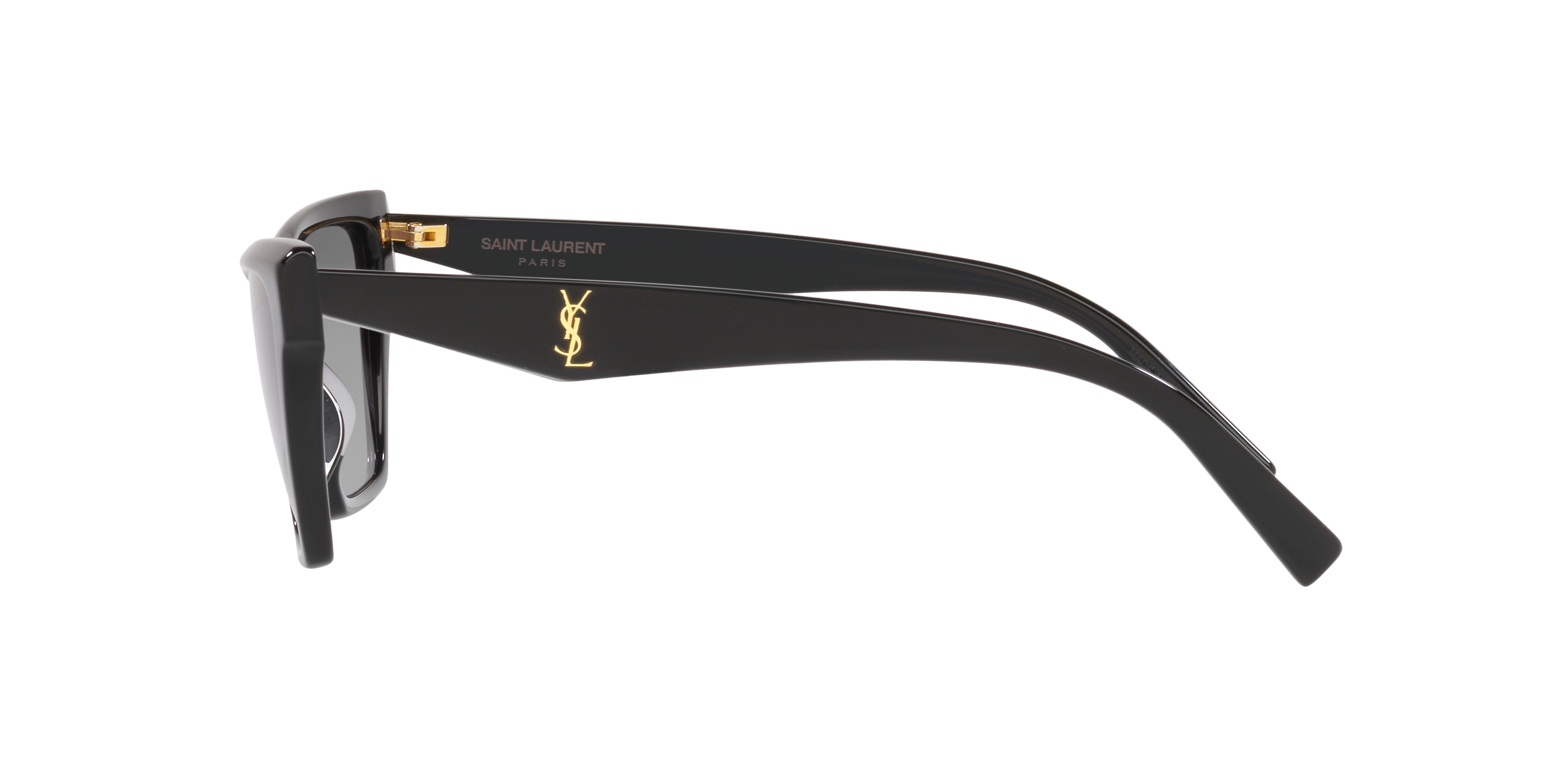 SL M103 Schwarz AcetatSunglass Frames von B24, Seitenansicht