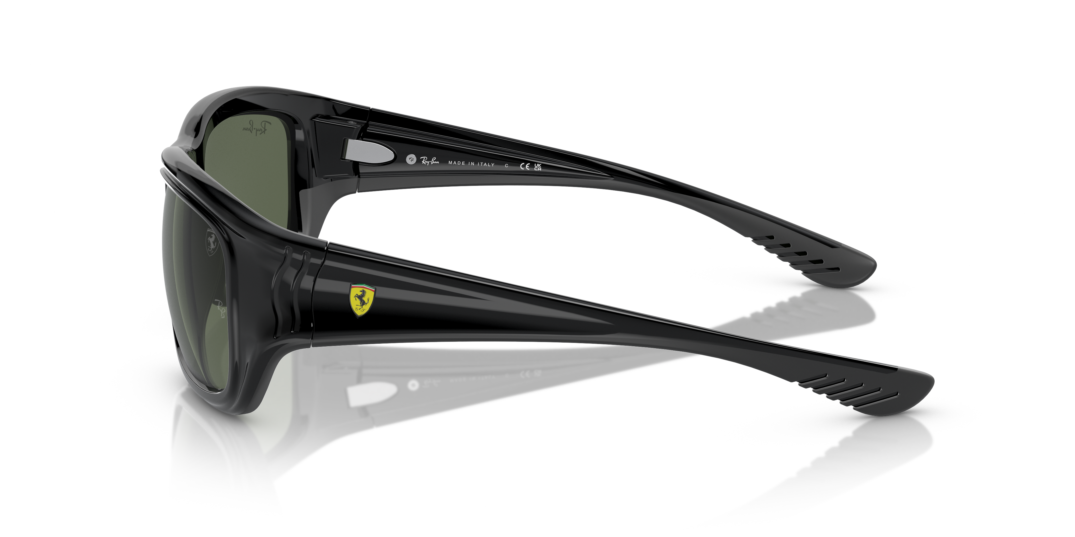 RB4405M Schwarz KunststoffSunglass Frames von B24, Seitenansicht