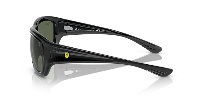 RB4405M Schwarz KunststoffSunglass Frames von B24, Seitenansicht