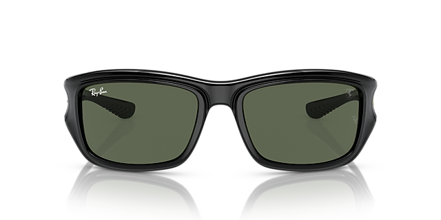 RB4405M Schwarz KunststoffSunglass Frames von B24, Vorderansicht