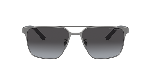 EA2134 Matt Gunmetal MetallSunglass Frames von B24, mit getönten Gläsern